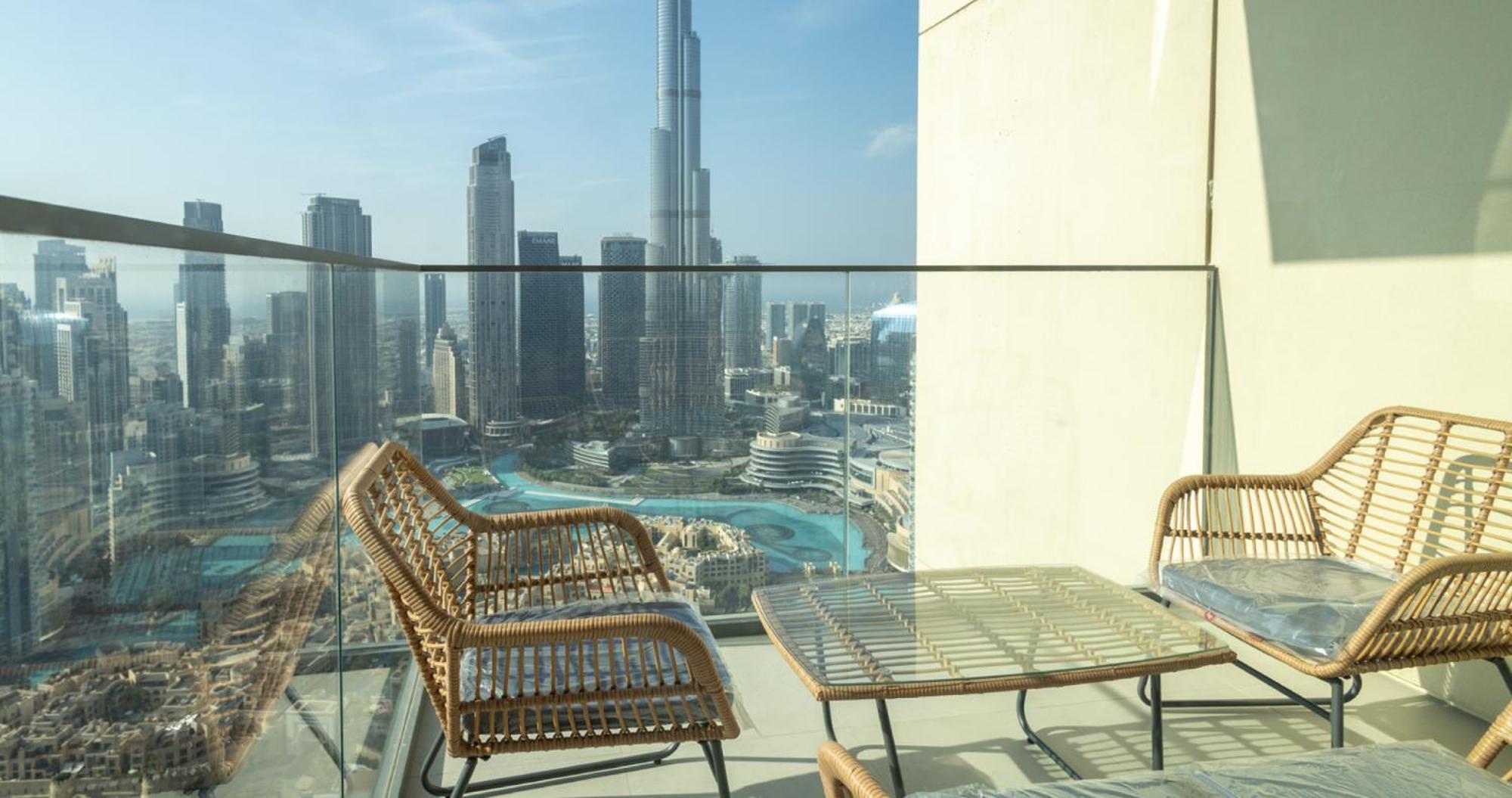 Ferienwohnung Mh - Burj Royal - Stunning 3Bhk - Ref5009 Dubai Exterior foto